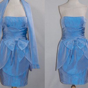 Carol Mignon Blue Gown